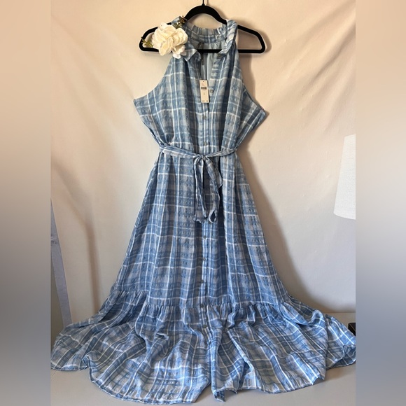 Anthropologie Sleeveless Buttondown Shirt Dress - Picture 8 of 10